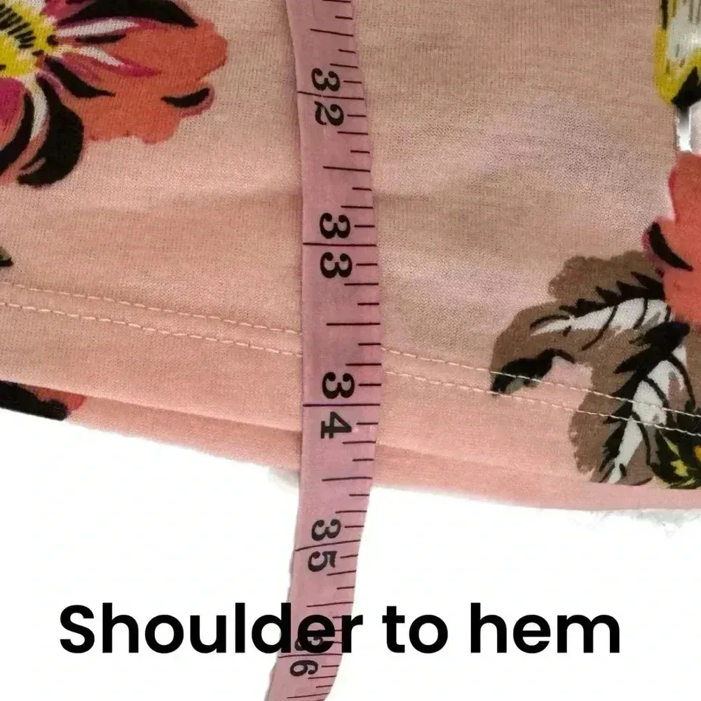 NWT WEST LOOP Dress Women's XL Tropical Pink Off The Shoulder Floral Boho Dress - Image 12