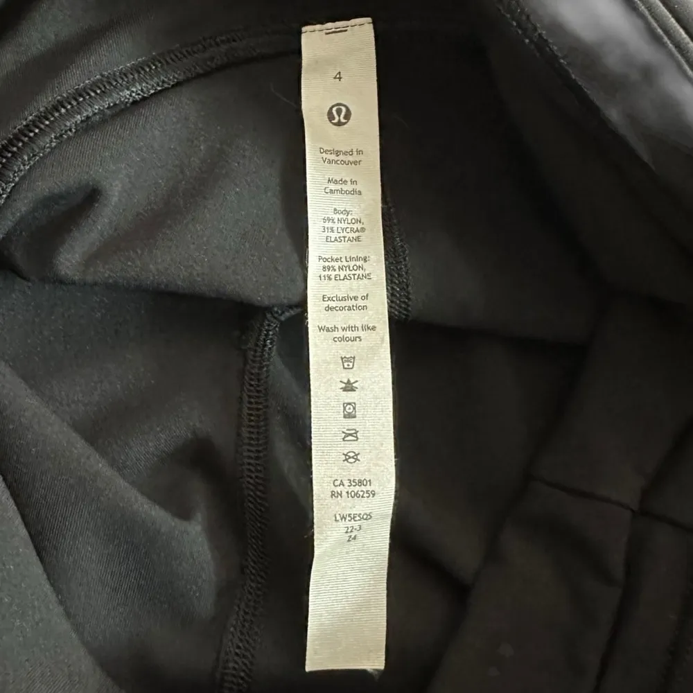 Lululemon x Madhappy Swift Speed Tight 25"
Black Collab Leggings Peace Sign Logo - Image 11