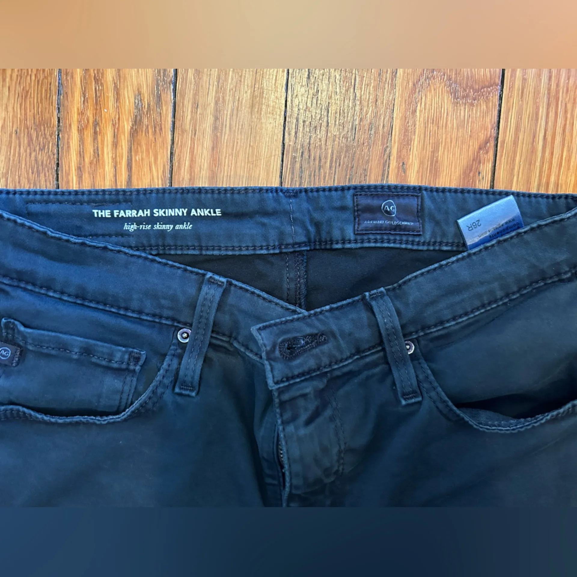 AG Adriano Goldschmied “The Farrah Skinny Ankle” Jeans - Image 6