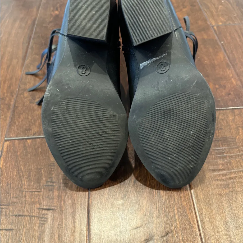 Wild Fable  Women's Cordette Fringe Western‎ Bootie Sz 8 - Image 7