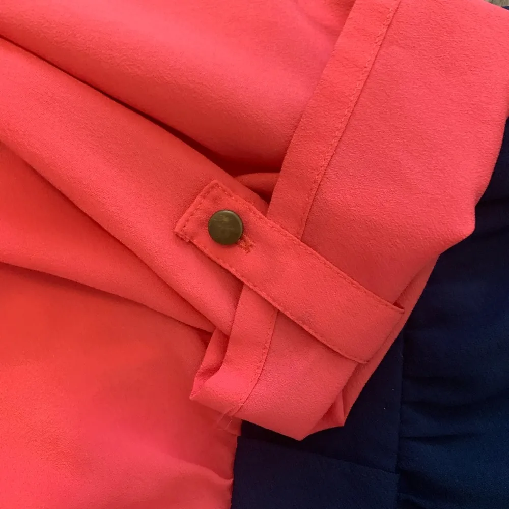 Navy & pink romper - Image 10