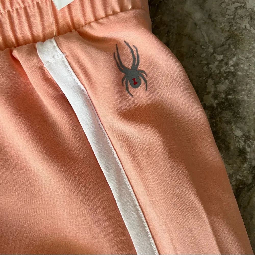 Spyder Coral Run Short with Inner Biker & Zip Pockets Peach Size XL NEW - Image 8