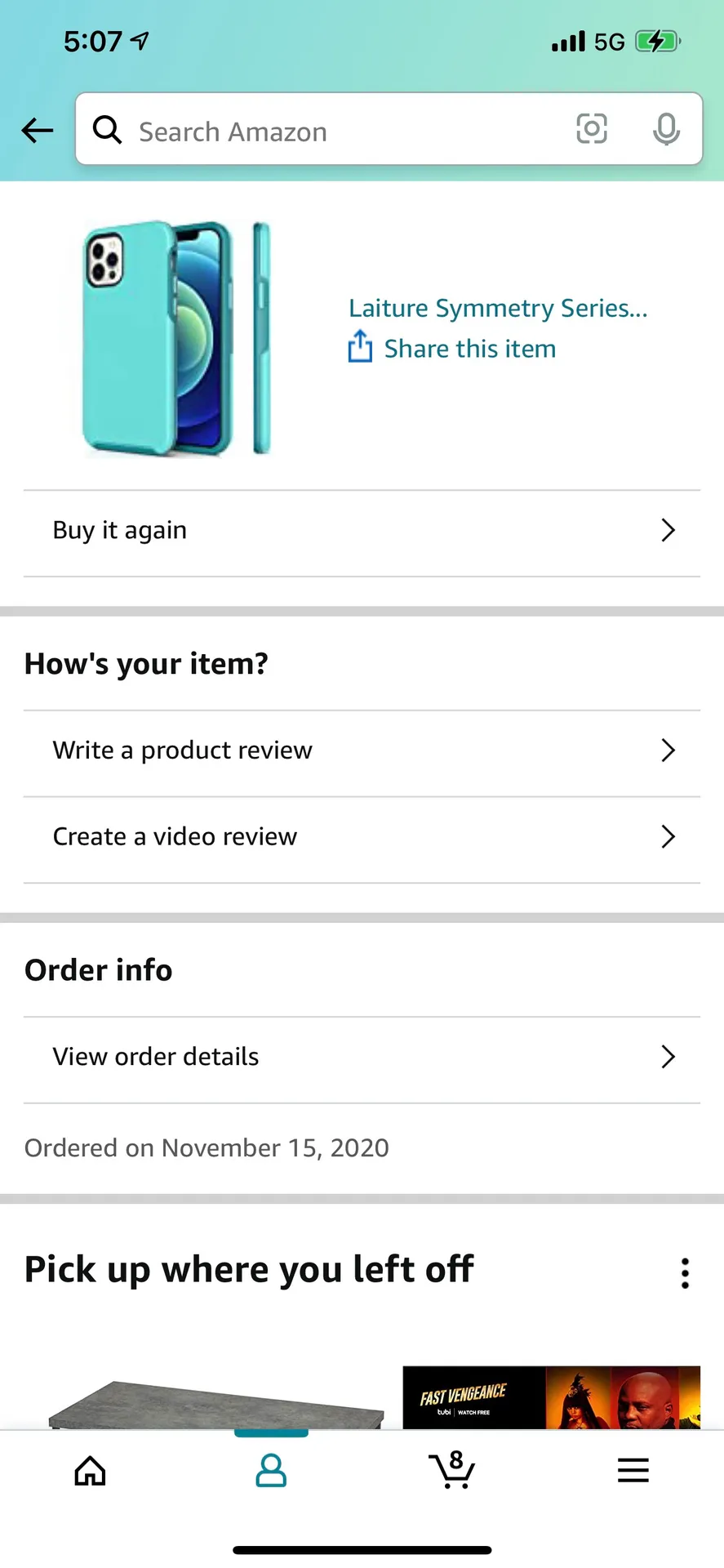 Laiture iPhone 12 Pro Max Phone Case Blue - Image 3