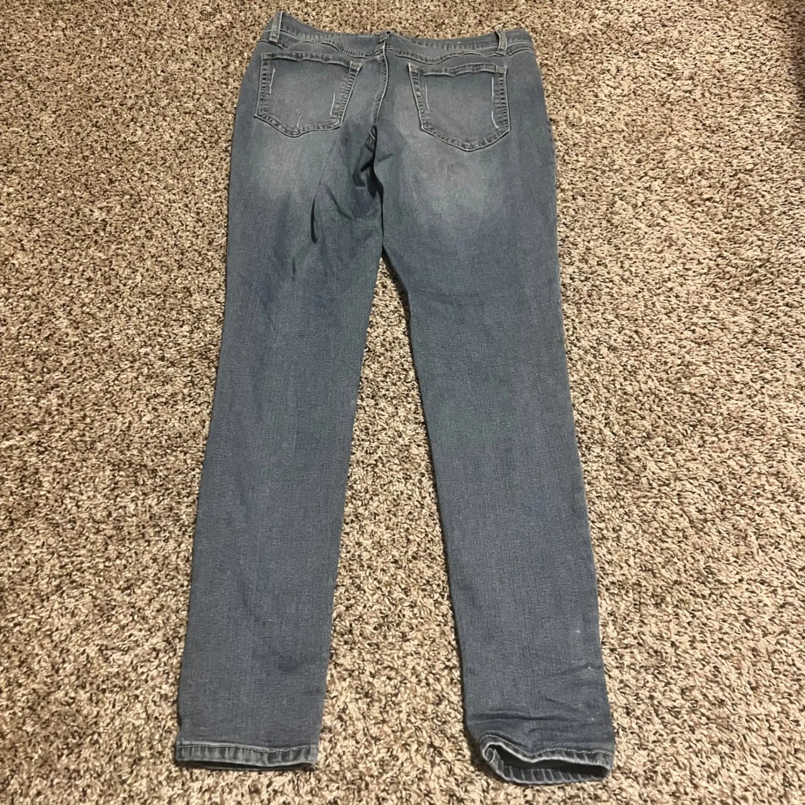 Altar'd State Distressed Denim‎ Jeans Ripped Skinny Blue Women's 30 - Image 7