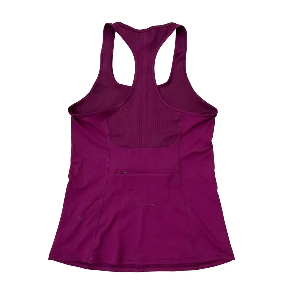 Athleta Plum Sporty Racerback Activewear Tank Top Women Size S | 48-43 - Image 2