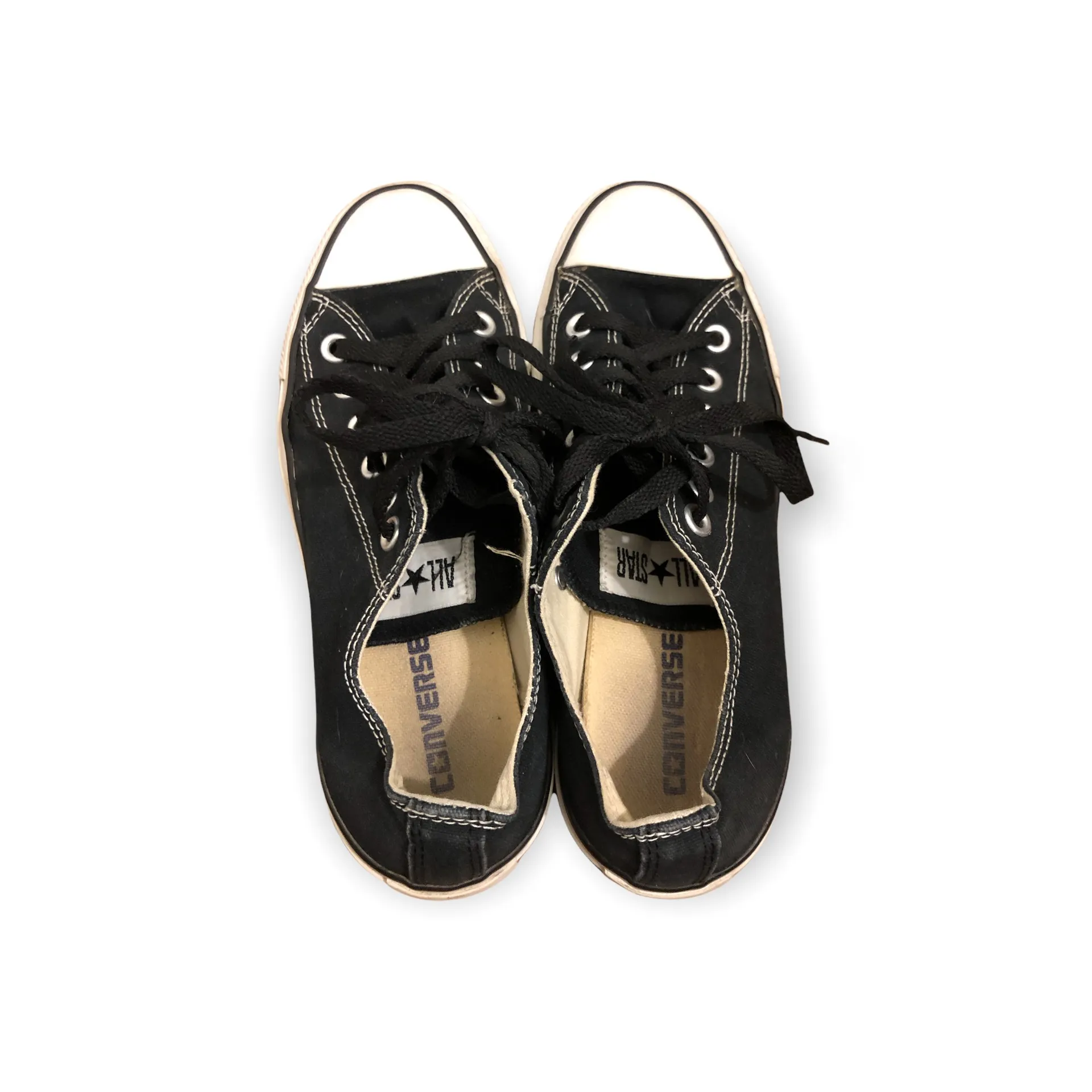 All Star Low Tops Black Sneakers - Image 3