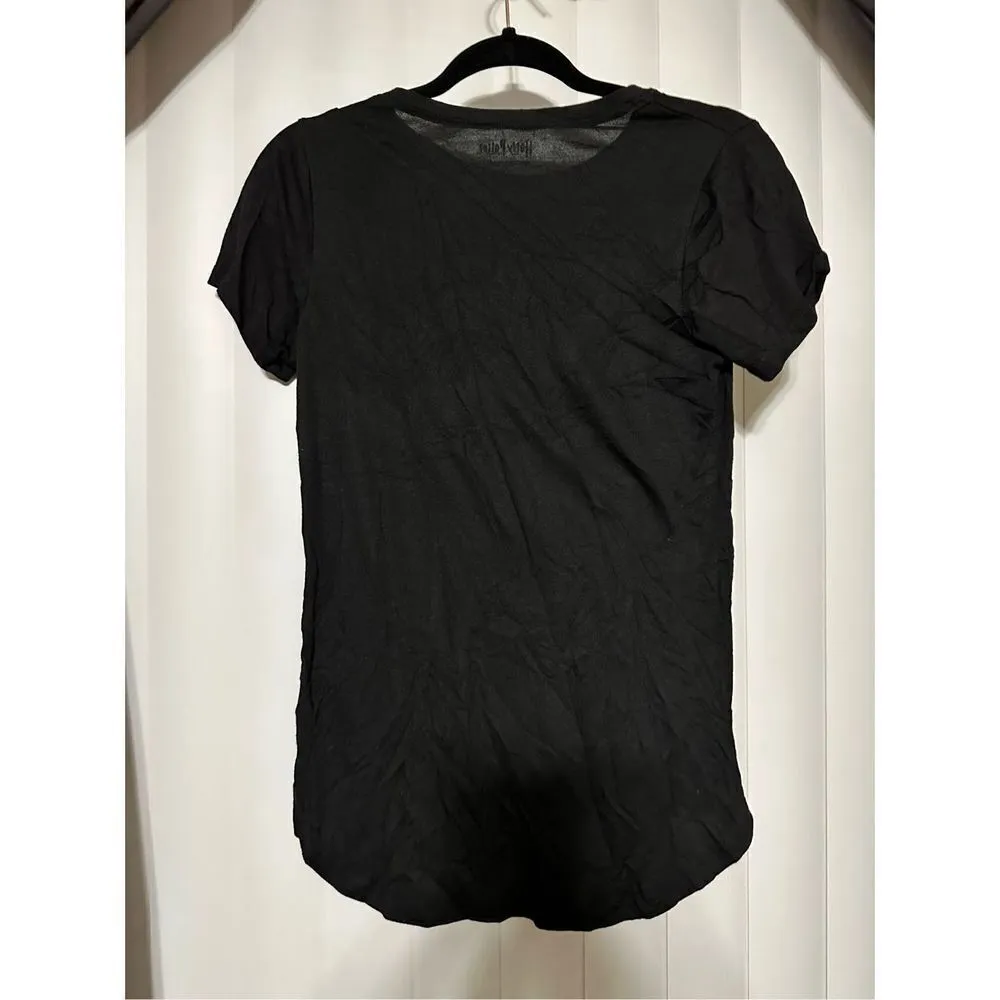 Harry Potter Womans hi/low black T-shirt - Image 4