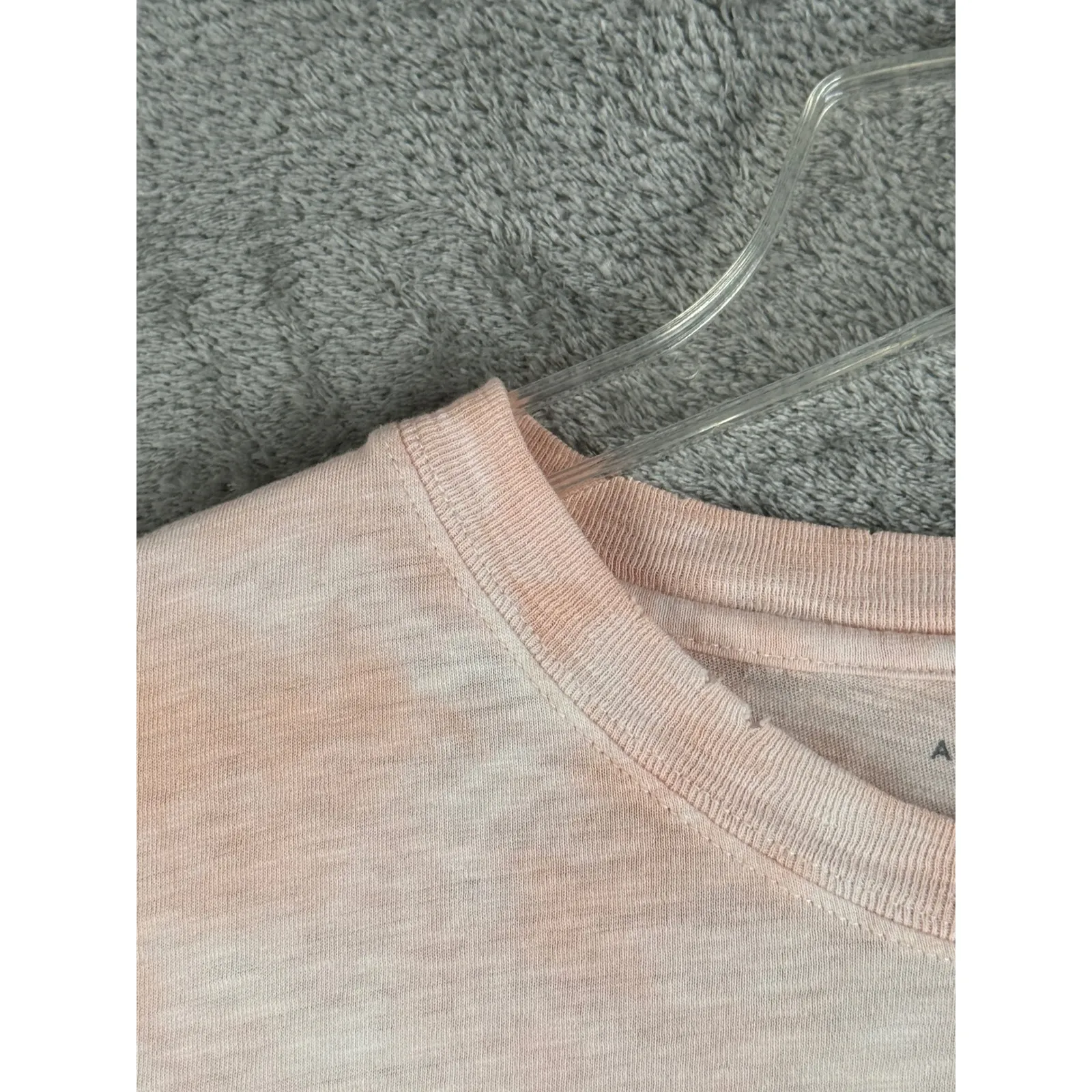 American Eagle Shirt Graphic‎ Tee Floral Print Short Sleeve Top Tie Dye Medium Pink - Image 7