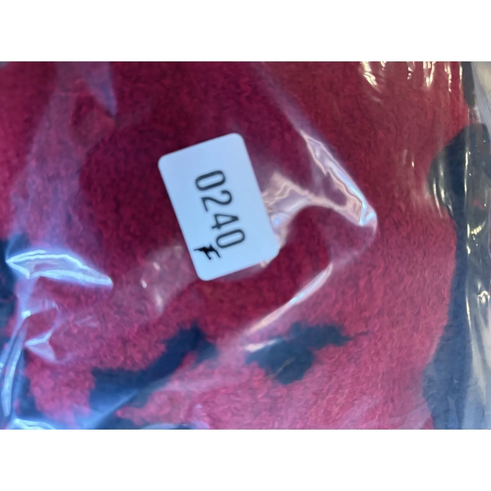 Lee Andersen‎ Womens Large Red Black Artsy Buttons Cardigan Knit Art Preppy - Image 8