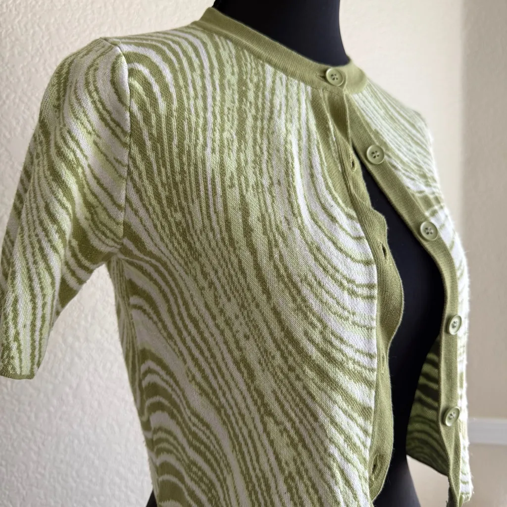 Cider Sweater Knit Crop Top Women’s Medium Fitted Y2K Going Out Clubwear - Image 3