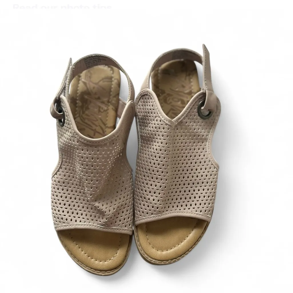 Blowfish Taupe Perforated Sandals - Image 2