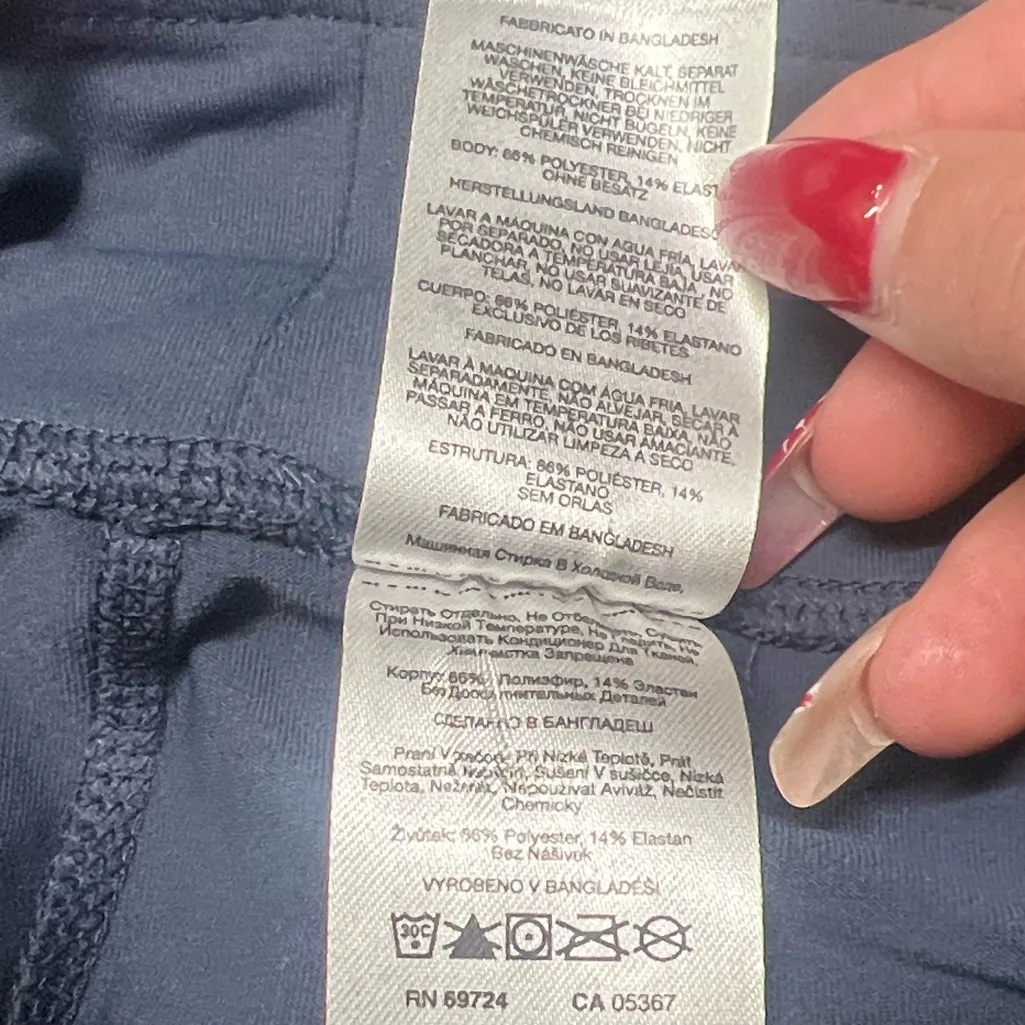 Columbia sportswear company blue one pocket active leggings Size L - Image 14