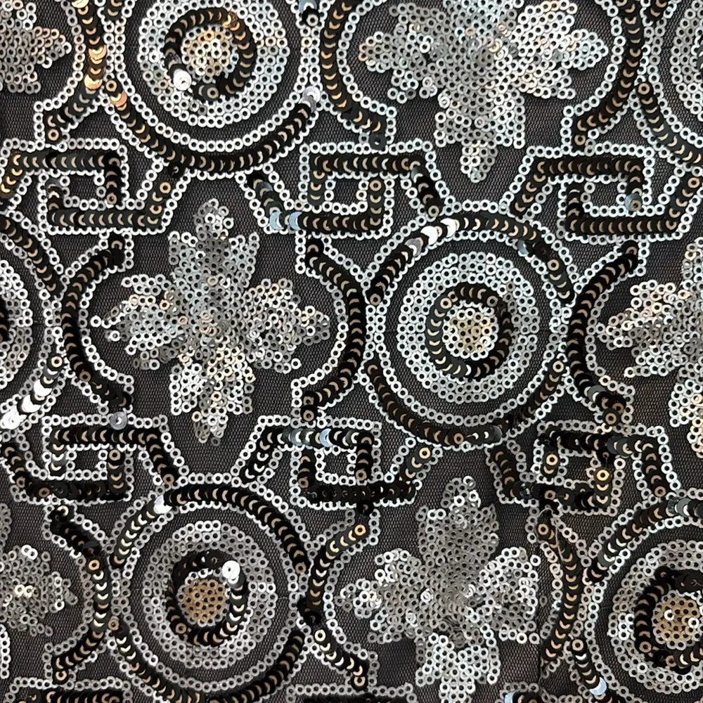 Sue Wong Nocturne Beaded Embroidered Cocktail Dress  Sz. 10 - Image 7