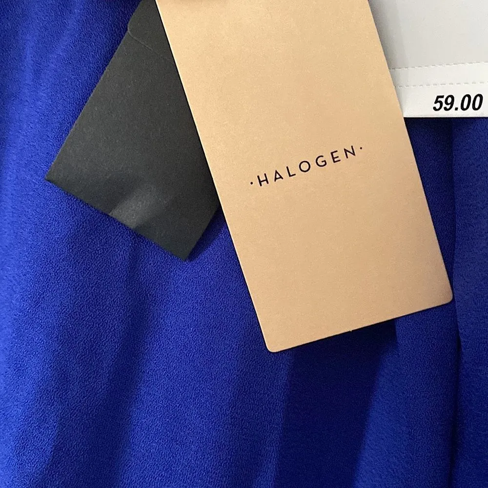 Halogen eyelet blouse top size XXS - Image 4