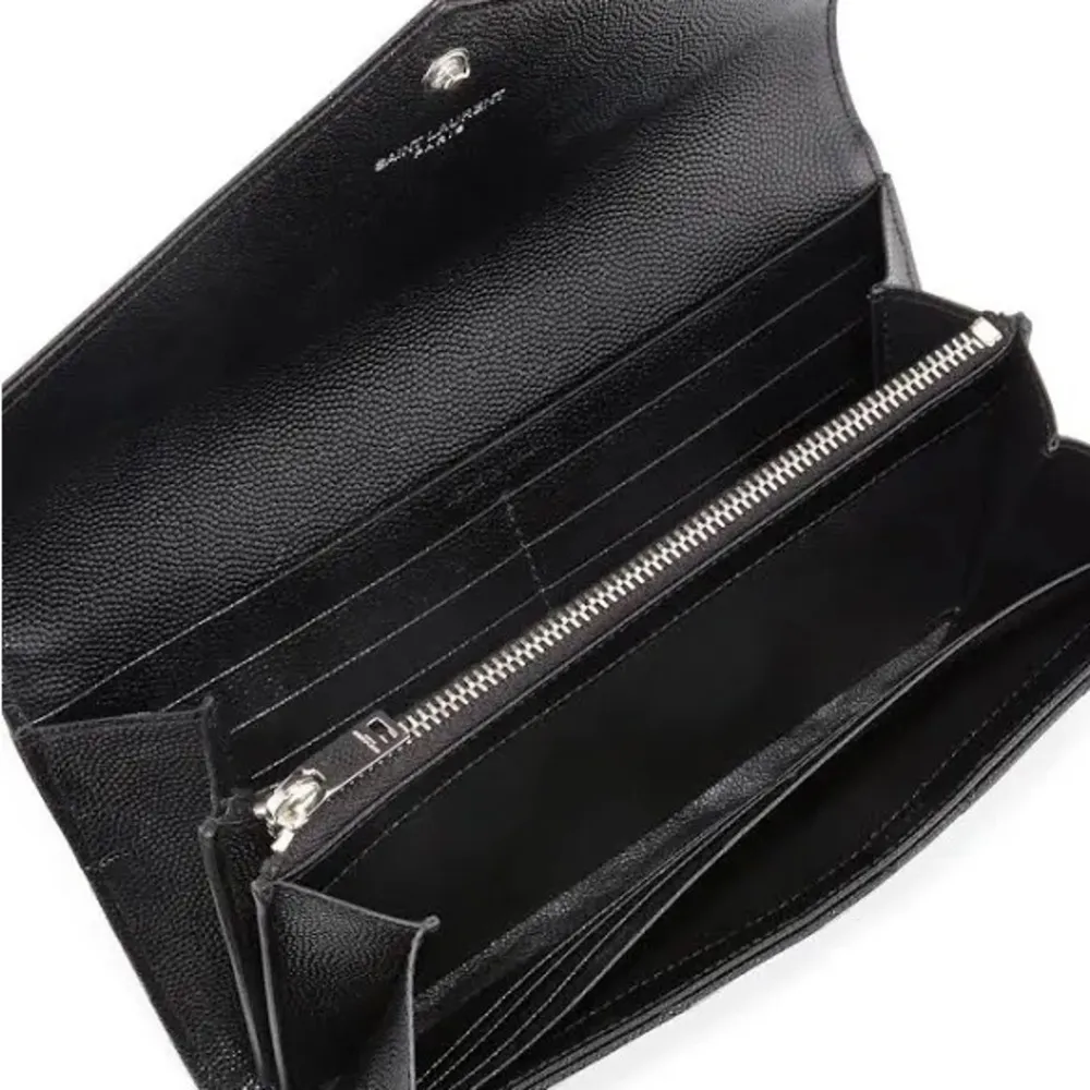 Authentic YSL Wallet Black - Image 3