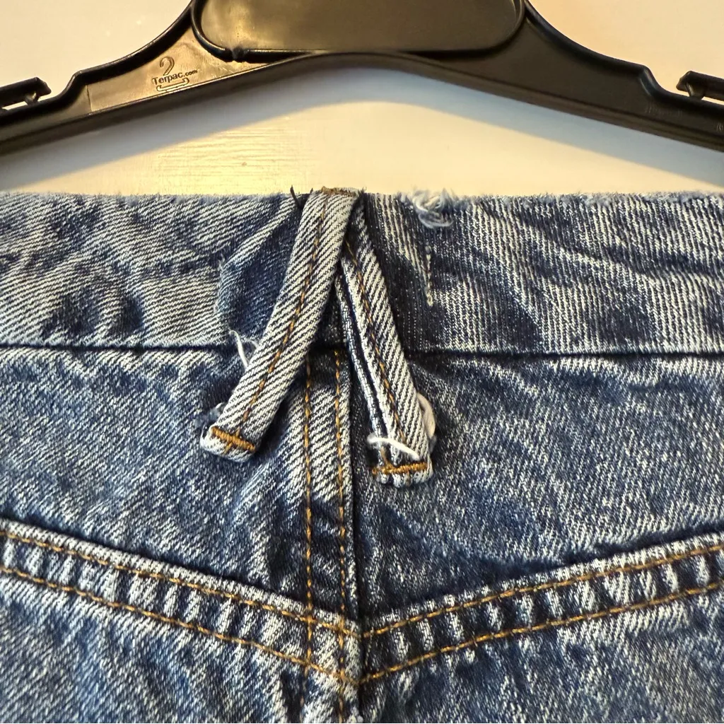 Good American Good Classic Hi-Rise Distressed Ripped Ankle Jeans Size 4/27 - Image 3