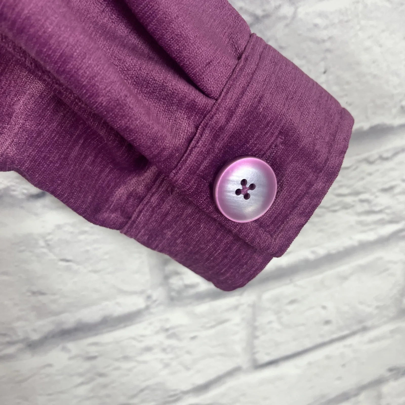 Soft Surroundings Fiona Chenille Lagenlook Artsy Shirt Jacket Size Medium - Image 9