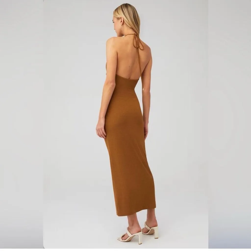 REVOLVE SIGNIFICANT OTHER HALLIE DRESS IN TOFFEE - Image 2