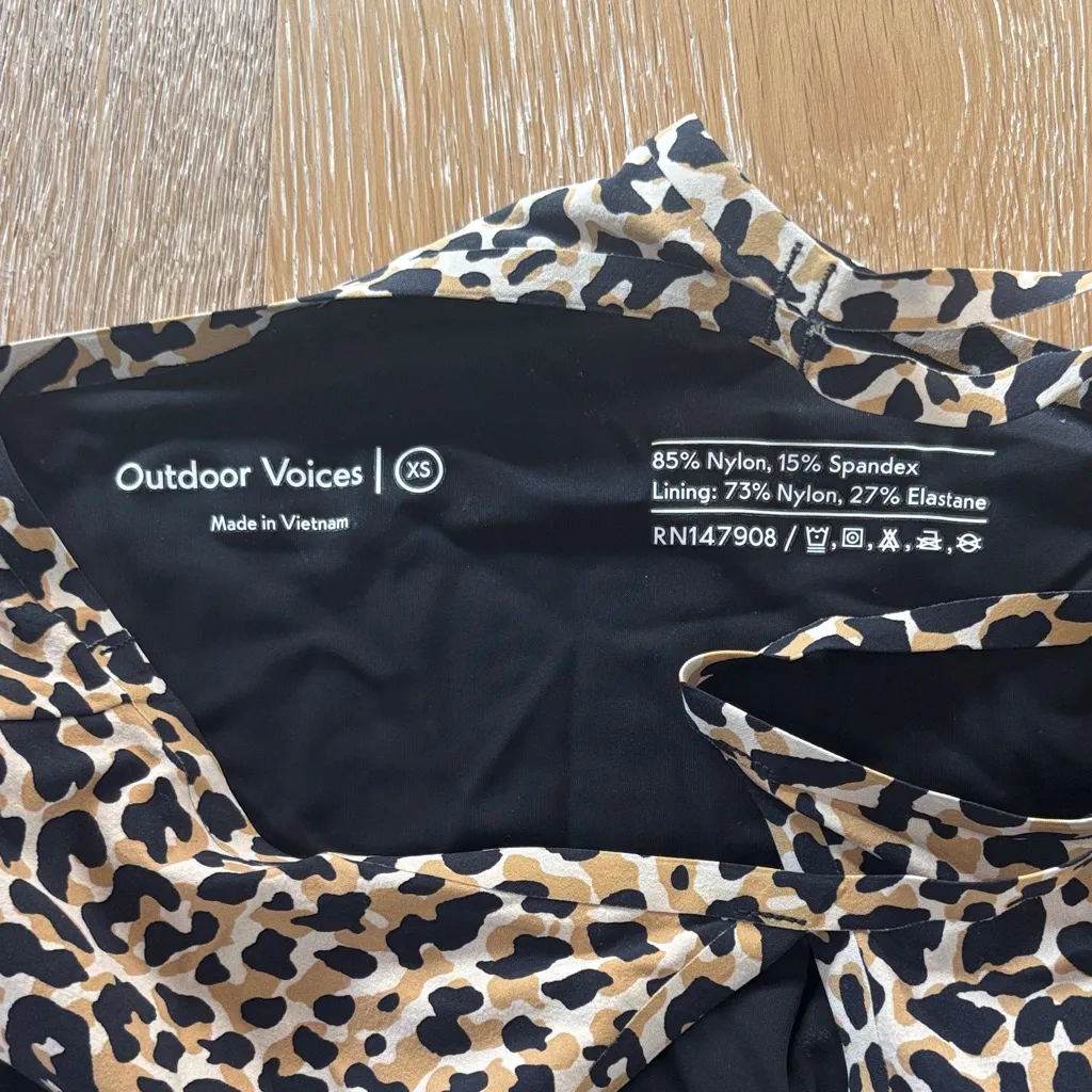 Outdoor Voices  Leopard Print Exercise Dress - Image 2