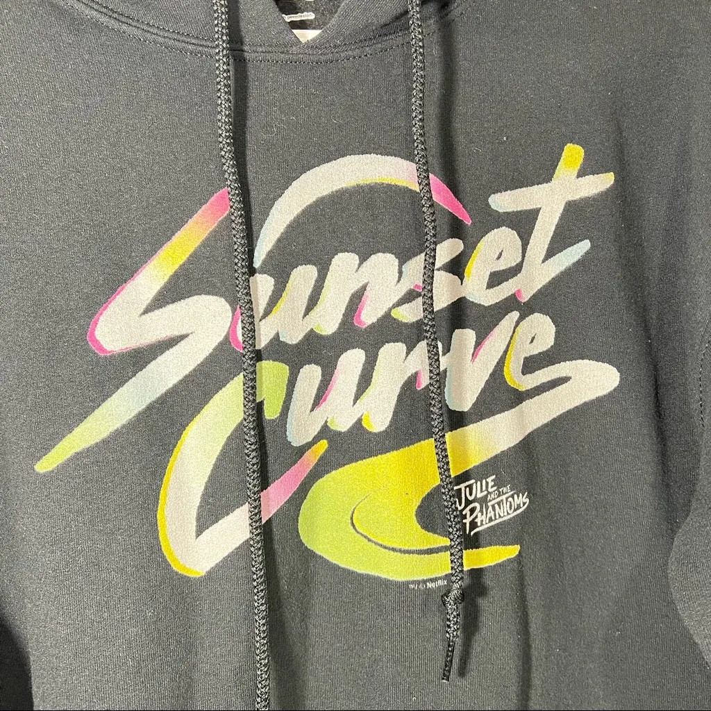 Sweatshirt Netflix Sunset curve :Box M: Black Size M - Image 7