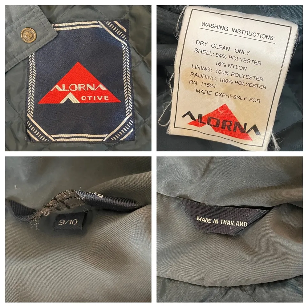 ALORNA ACTIVE insulated Adirondack/ parka jacket, size 9/10 - Image 8