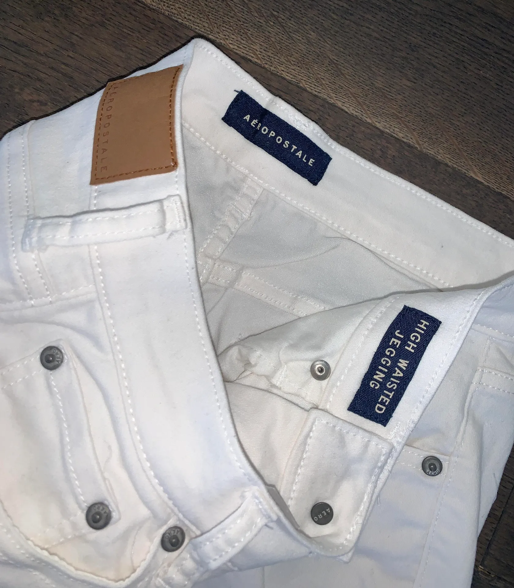 Aeropostale White Jegging / Jeans - Image 4