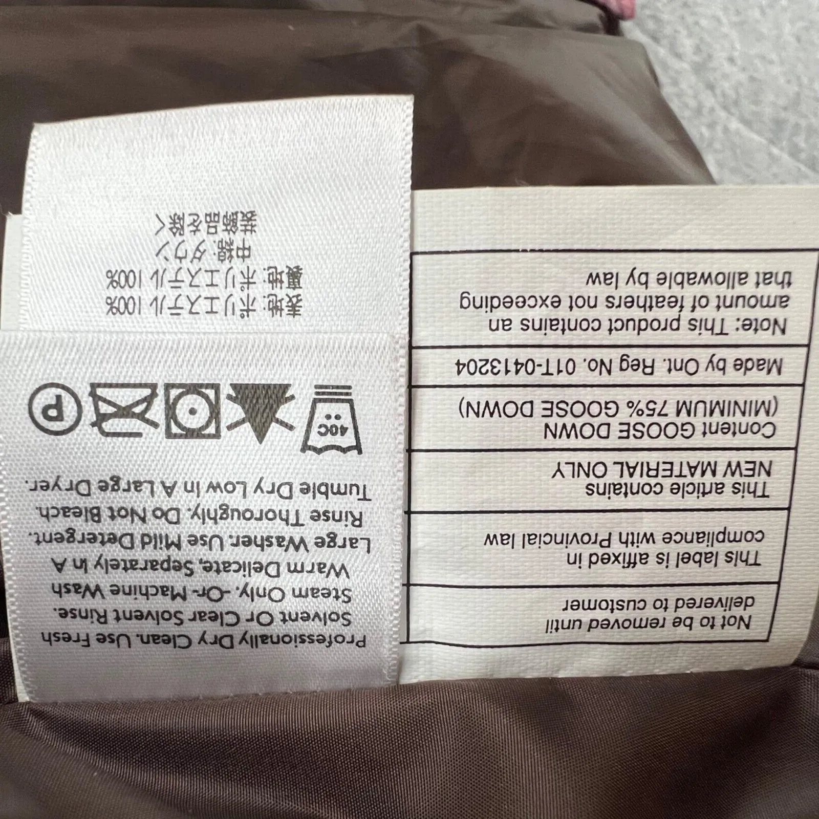 Eddie Bauer Goose Down Puffer Vest Womens M Pink Brown Plaid Preppy Gorpcore - Image 14