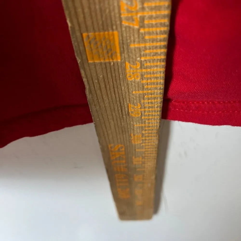 Freedom Christ Set Us Free Jesus T Shirt Red XL Extra Large Statement Cotton - Image 7