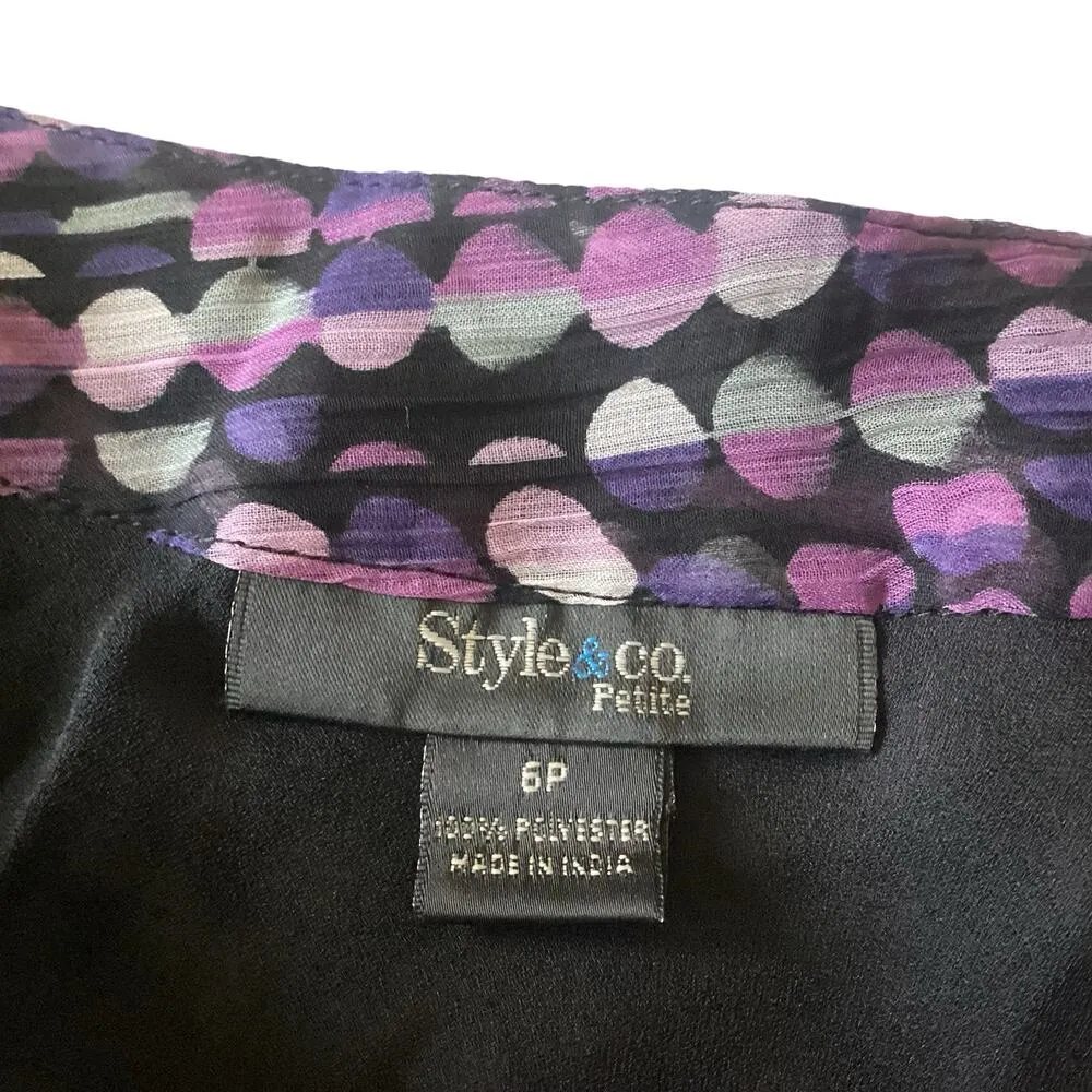 Style & Co. Long Chiffon Skirt - Image 2