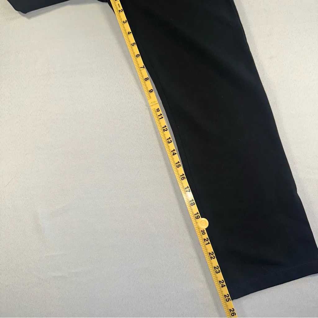 Betabrand Classic Dress Pant Yoga Bootcut Size Medium Short Petite Black Chic - Image 9