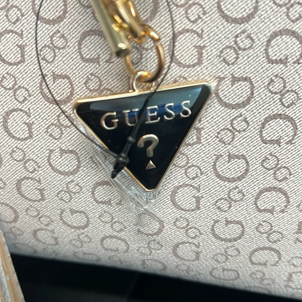 Guess | Classic Bag w/Iconic Logo Bag Charm, Matching Wallet & Dust Bag - Image 2