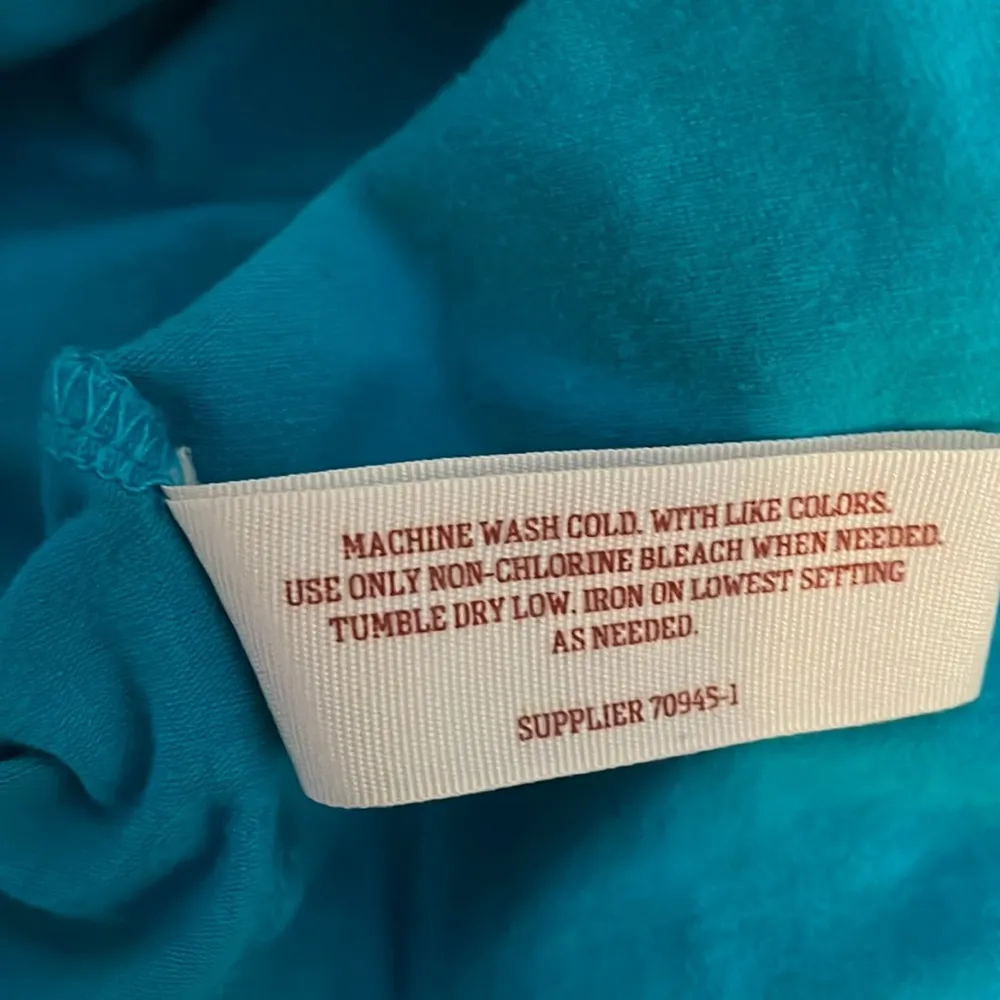 Teal Adjustable Spaghetti Strap Bodycon Tank Top Size Small - Image 8