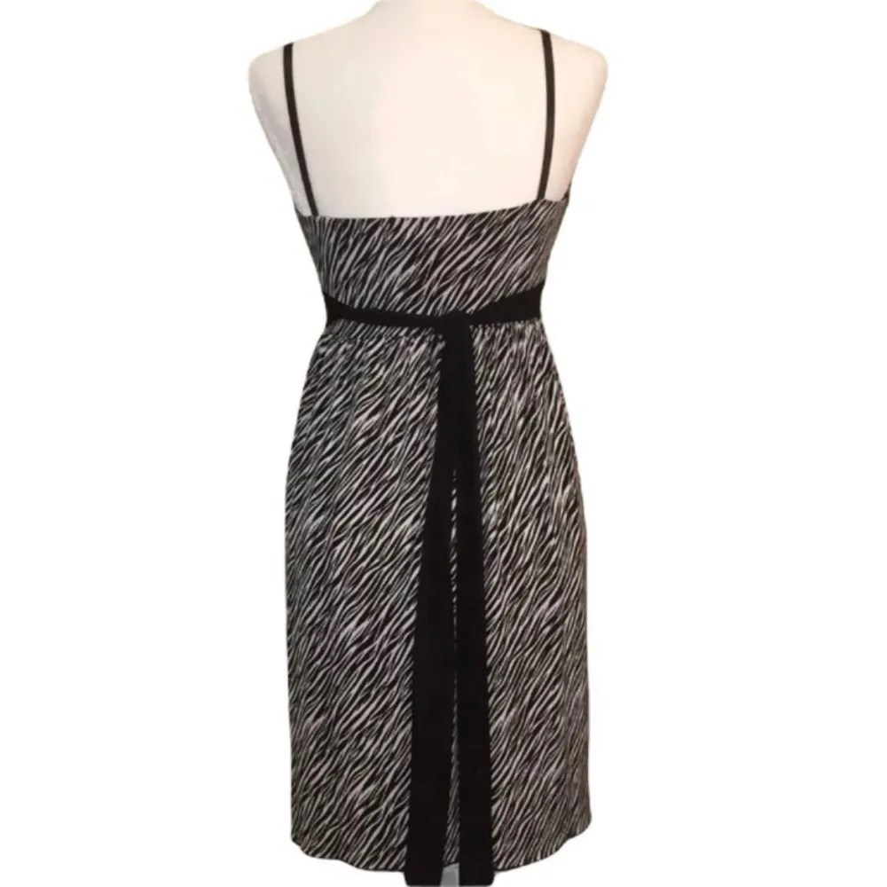 B. Wear Zebra Print Spaghetti Strap Dress Size Small - Image 3