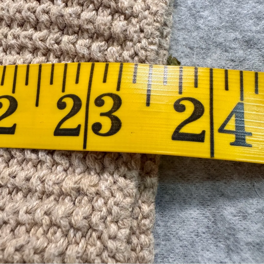 JEANNE PIERRE Women’s Cotton Knit Cowl Neck Sweater - Cream Size Large - Image 7