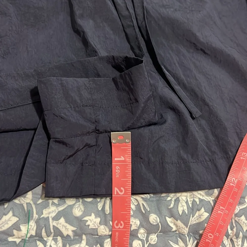 NWT Sweaty Betty Anytime Short Sleeve Romper Navy Blue Nylon Size Small - Image 11