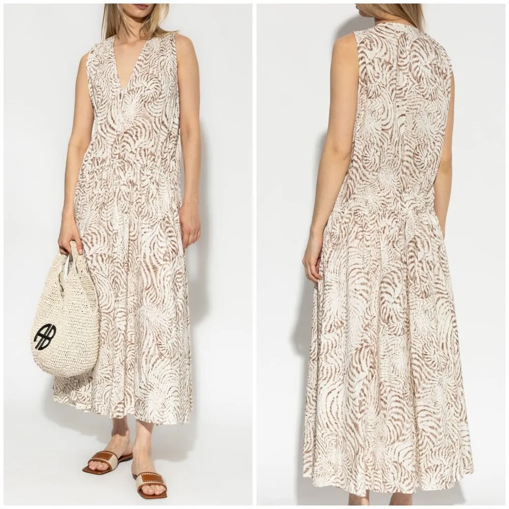 💕ANINE BING💕 Mia Dress ~ Sand Seashell Small - Image 7