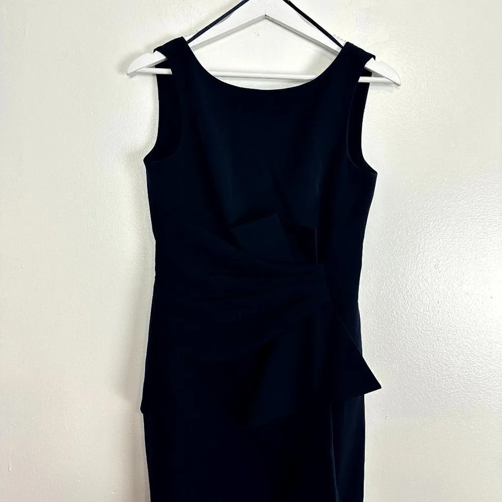 ELIZA J Ruffle Front Gown in Navy Size US 2 - Image 5