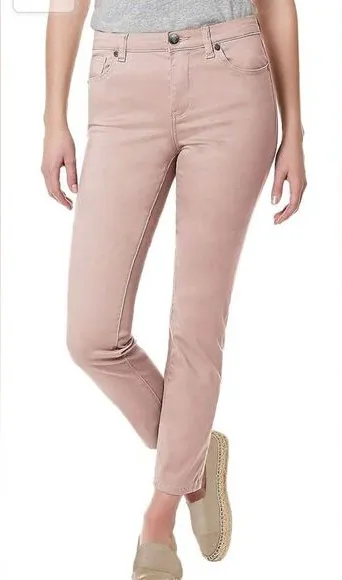 Buffalo David Bitton Mid Rise Stretch Skinny Avalon Jeans Forever Pink Size 10 - Image 1