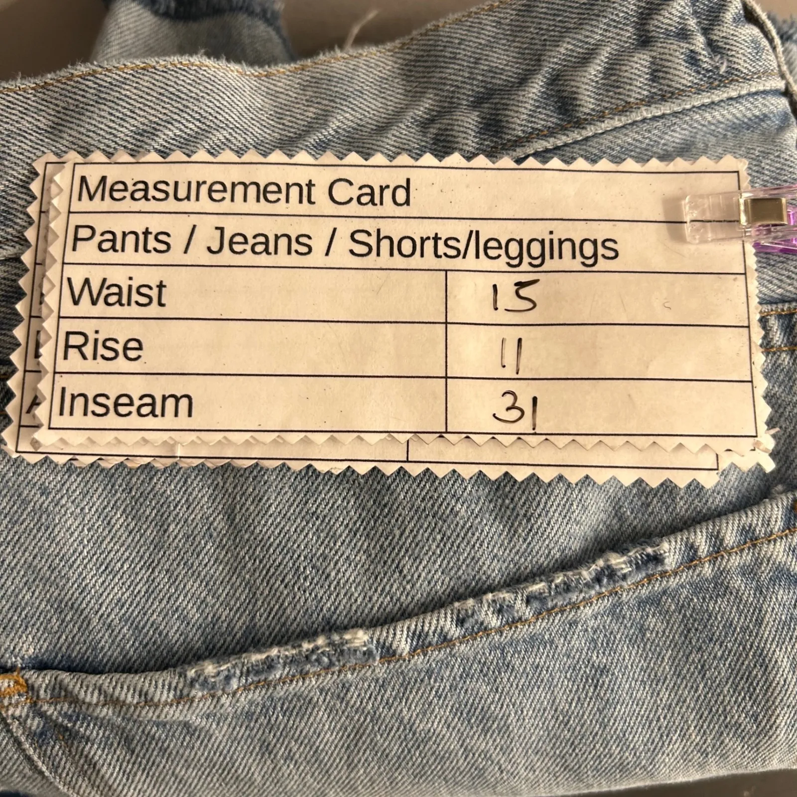 Agolde Cherie Straight Leg Jeans Blue 29 - Image 8