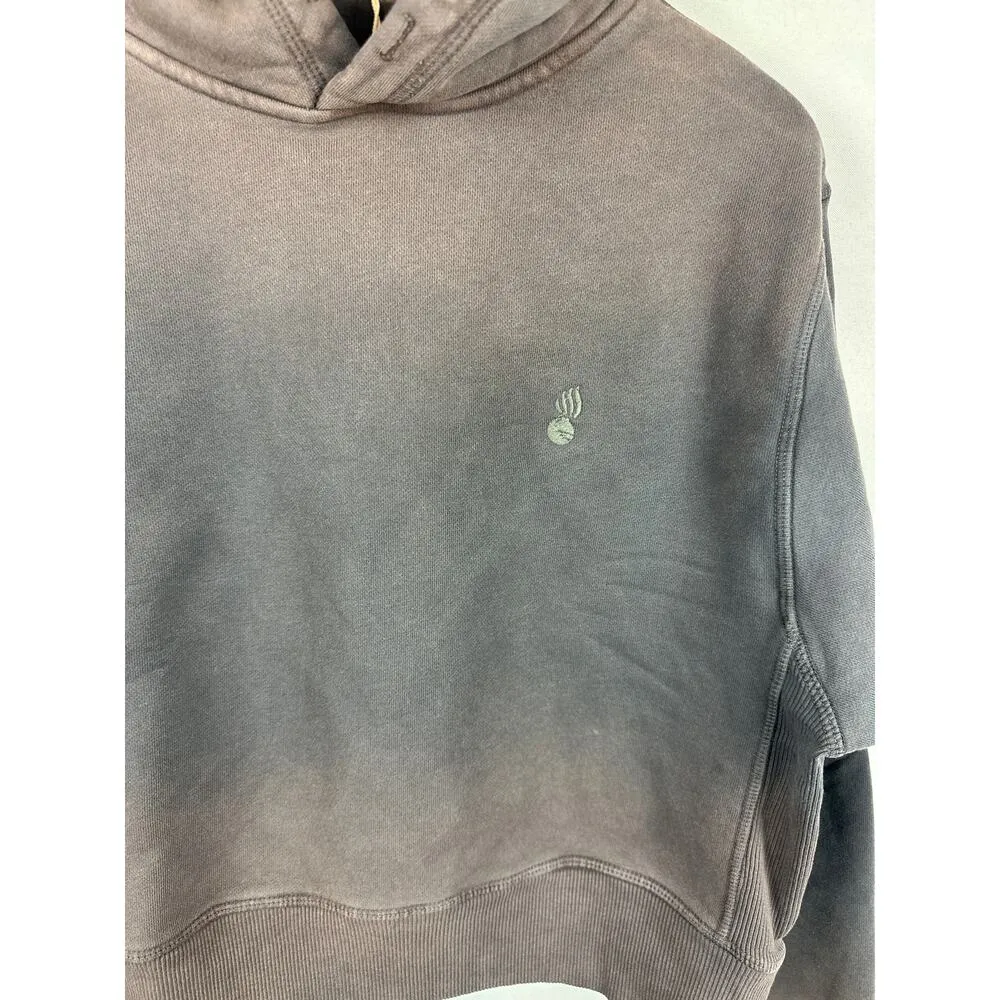 Women’s “I stole my boyfriend’s shirt” ISMBS Ombré Brown Hoodie Size Sm/Med - Image 2