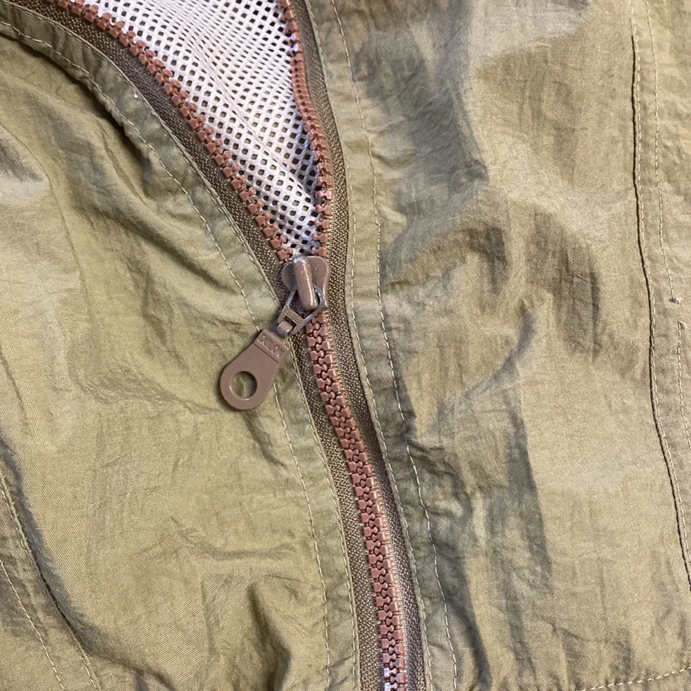 Pacific trail  3/4 Zip Army Green Windbreaker - Image 6