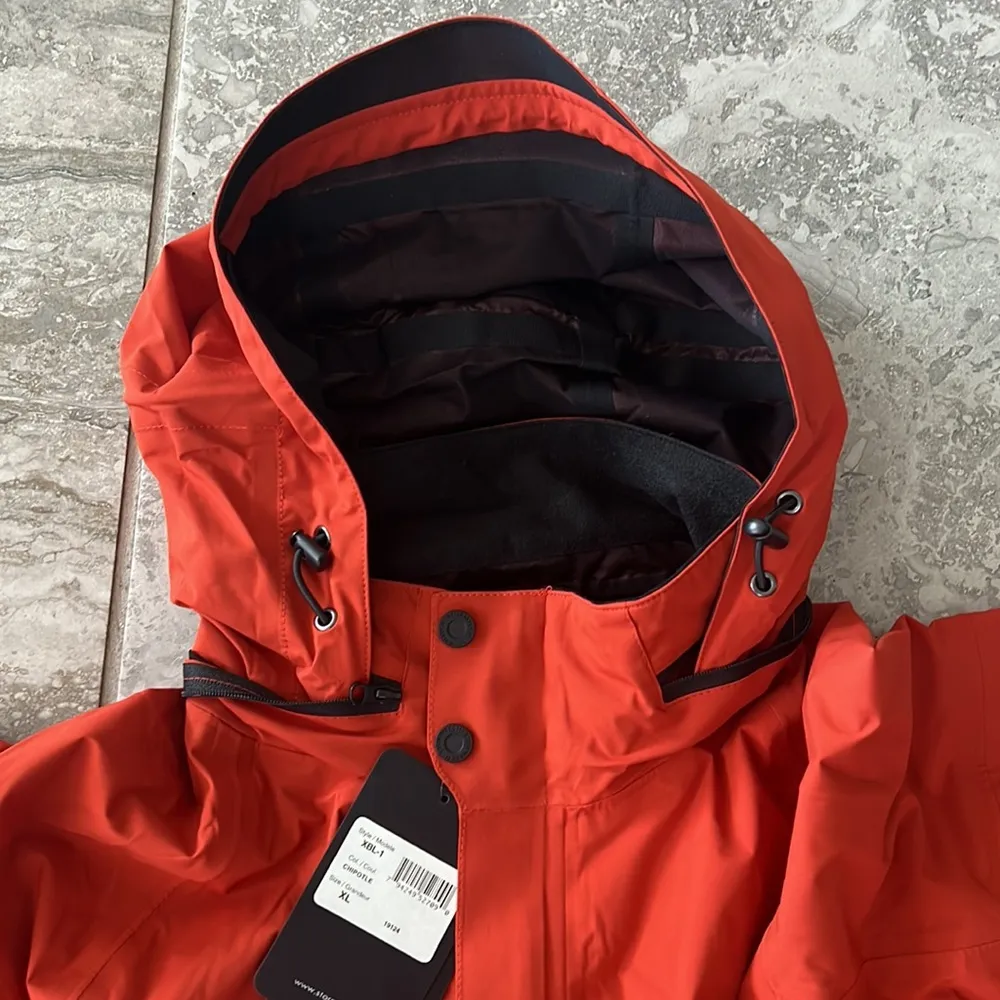 Stormtech Performance Red Precision SoftShell Jacket Size XL New w/Tag MSRP $260 - Image 4