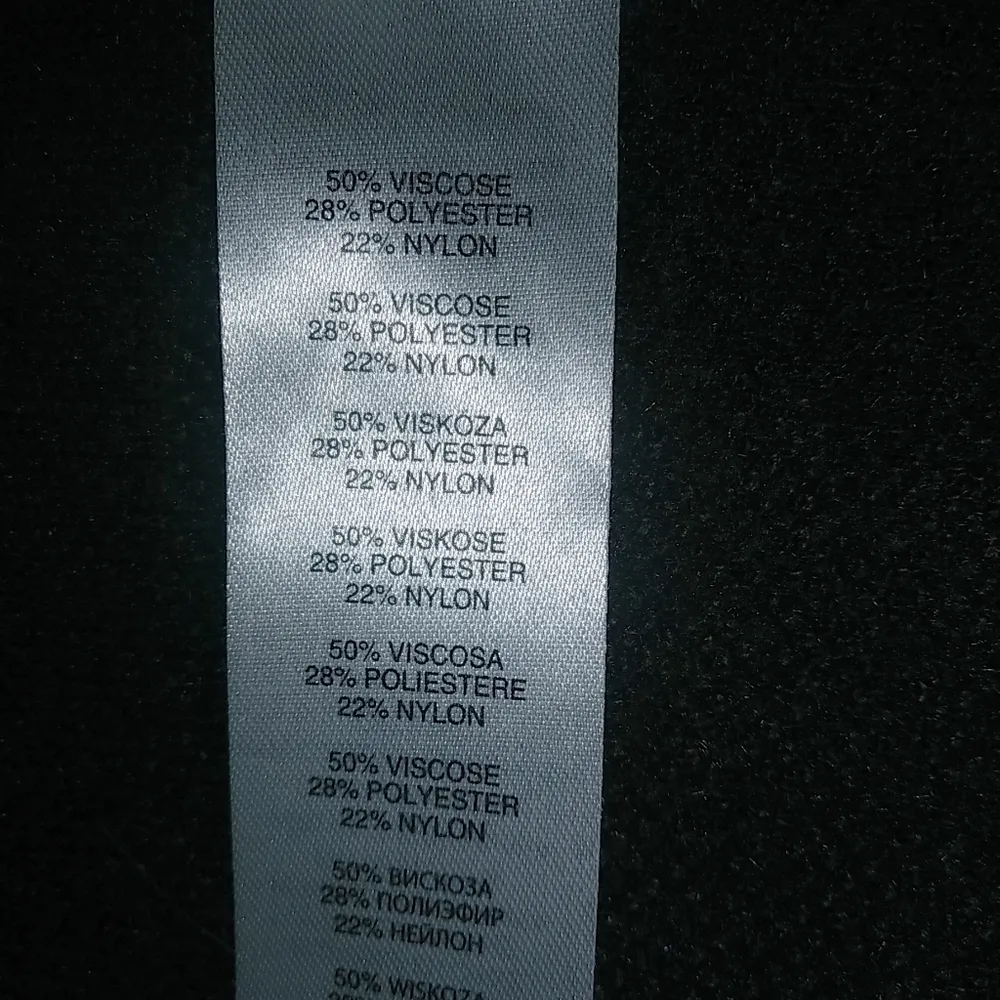 Apricot UK L Open Front Plaid Pocketed Cardigan in Darkest Navy Tan Blue Size L - Image 8