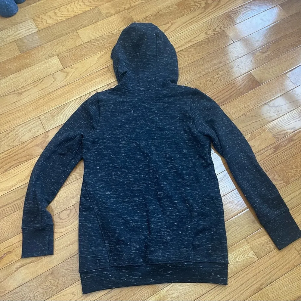 90 Degree by Reflex hoodie short sweatshirt dress with pockets Grey Sz XL Gray - Image 13