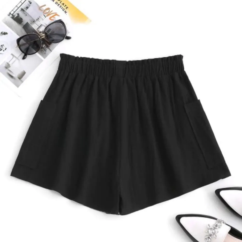 Zaful  Cotton Shorts with Pockets - Image 2