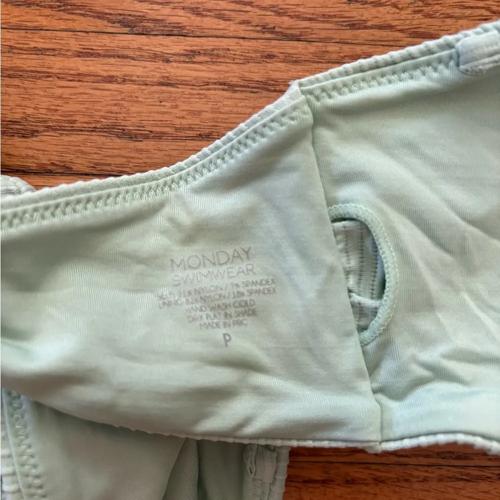 Monday swimwear bikini top Blue - Image 2