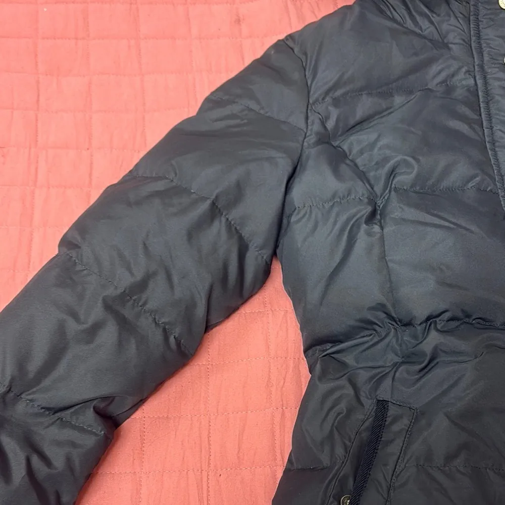 Ralph Lauren Women's Black Fur-Trimmed Hooded Jacket - Image 3