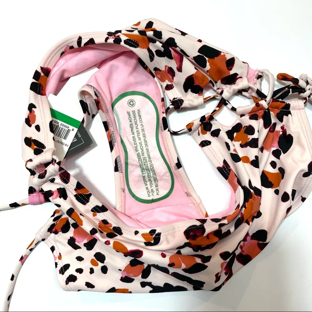 Hula Honey Leopard  lace up bikini swim bottom - Image 6