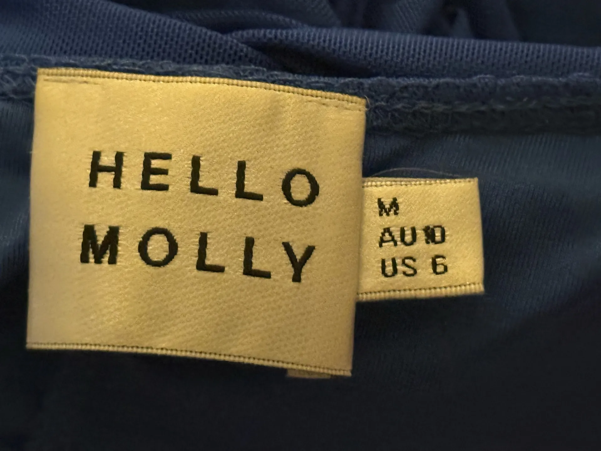 Blue Hello Molly Dress Homecoming  - Image 4