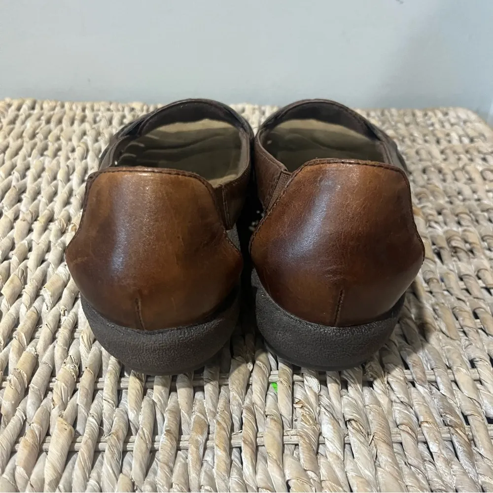 EARTH SPIRIT GELRON 2000, CUPID LEATHER, Size W 8, MULTI COLOR, PREOWNED SANDAL - Image 5